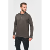 Sweat-shirt col polo homme