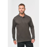 Sweat-shirt col polo homme