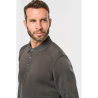 Sweat-shirt col polo homme