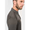 Sweat-shirt col polo homme