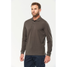 Polo manches longues homme