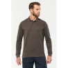 Polo manches longues homme