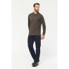 Polo manches longues homme