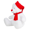 Peluche zippée ours de Noël