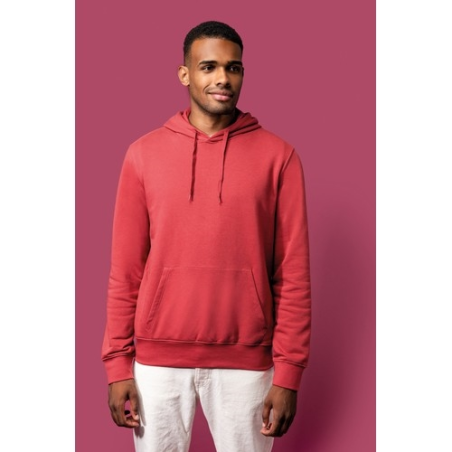 Sweat-shirt écoresponsable à capuche homme