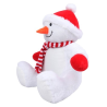 Peluche zippée bonhomme de neige