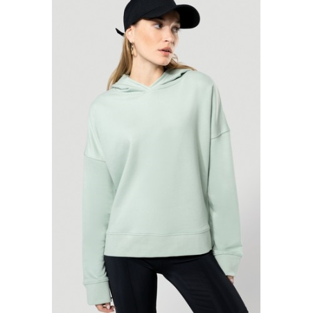 Sweat-shirt capuche Bio femme