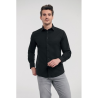 Chemise fittée homme manches longues