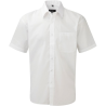 Chemise homme popeline polycoton manches courtes