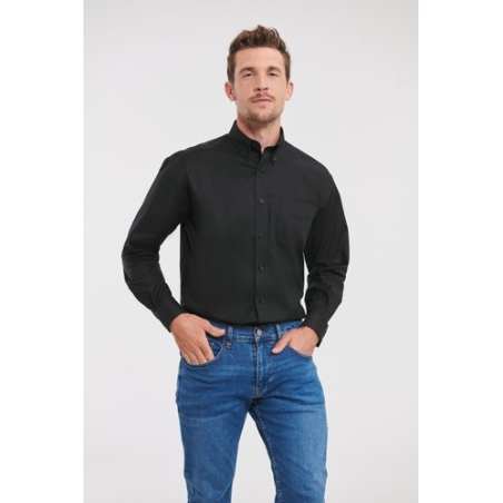 Chemise homme manches longues Oxford