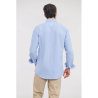 Chemise Oxford lavée manches longues