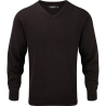 Pullover homme col v