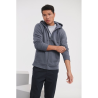 Sweat-shirt zippé capuche Authentic homme