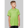 Polo sport manches courtes enfant