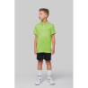 Polo sport manches courtes enfant