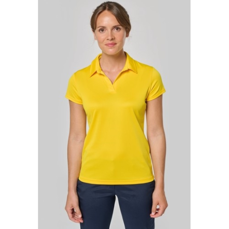 Polo sport manches courtes femme