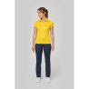 Polo sport manches courtes femme