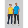 Polo sport manches courtes femme