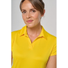 Polo sport manches courtes femme