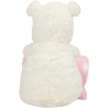 Peluche hippopotame avec couverture