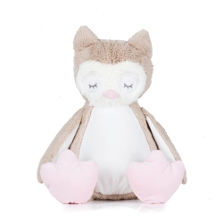 Peluche zippée Chouette