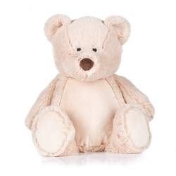 Peluche zippée Ours