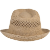 Chapeau de paille style Panama