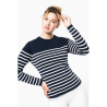 Pull marin femme