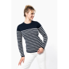 Pull marin femme