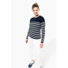 Pull marin femme