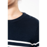 Pull marin femme