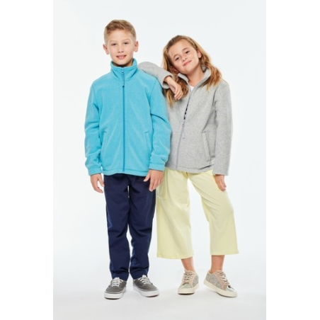 Veste micropolaire zippée enfant