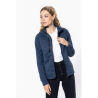 Veste zippée chinée femme