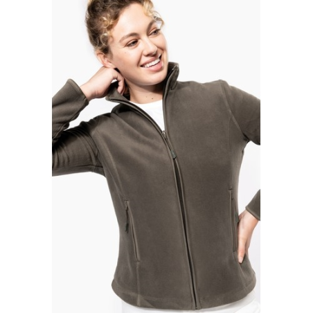 Veste micropolaire zippée femme