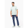 Chemise popeline polycoton manches courtes entretien facile homme