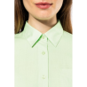 Chemise popeline polycoton entretien facile femme