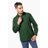 Chemise popeline polycoton entretien facile homme