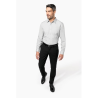 Chemise popeline manches longues