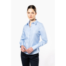 Chemise manches longues sans repassage femme