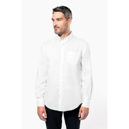 Chemise manches longues sans repassage