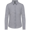 Chemise Oxford manches longues femme