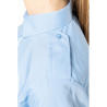 Chemise pilote manches longues femme