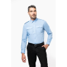 Chemise pilote manches longues homme