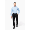 Chemise pilote manches longues homme