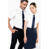 Chemise pilote manches courtes femme