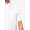 Chemise pilote manches courtes homme