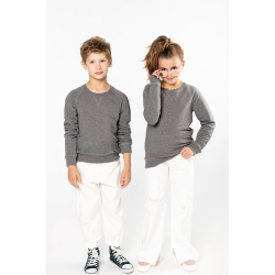 Sweat-shirt Bio manches raglan enfant