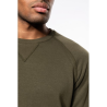 Sweat-shirt Bio col rond manches raglan homme