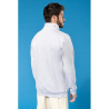 Sweat-shirt col zippé homme