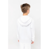 Sweat-shirt capuche zippé enfant